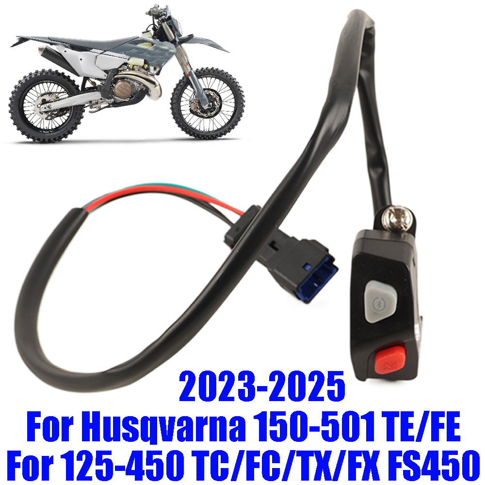 Husqvarna Chainsaw 450 - Bouton de démarrage/arrêt et interrupteur d'arrêt