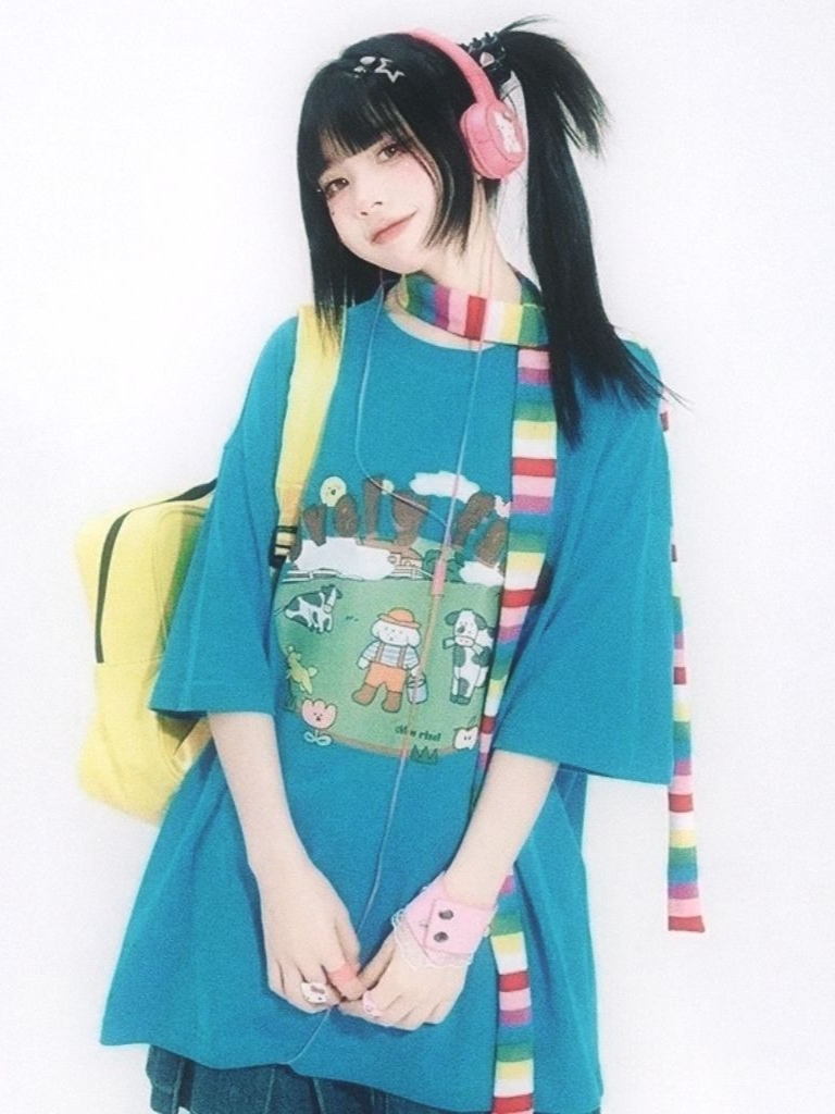 T-shirt oversize esthétique Y2 - Farming Japan avis et prix
