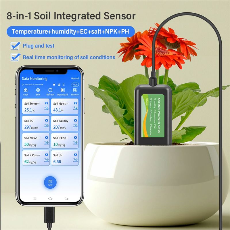 Capteur de sol AEE6-8In pour l - Precision Farming Smart Agriculture avis et prix