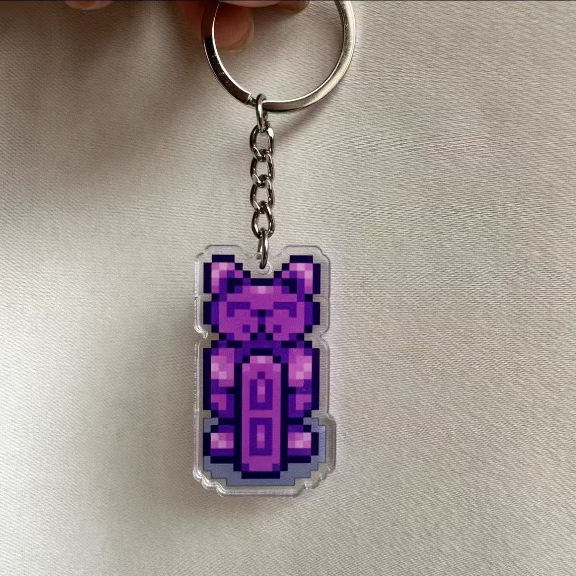 Porte-clés Pixel Art Vie de Fe - Farming Japan avis et prix